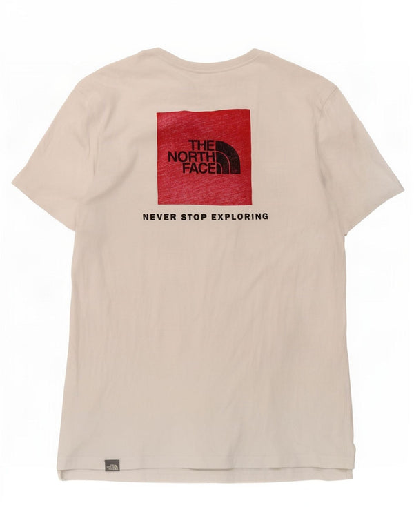 Tricou grafic pentru bărbați The North Face Top Medium White Bumbac