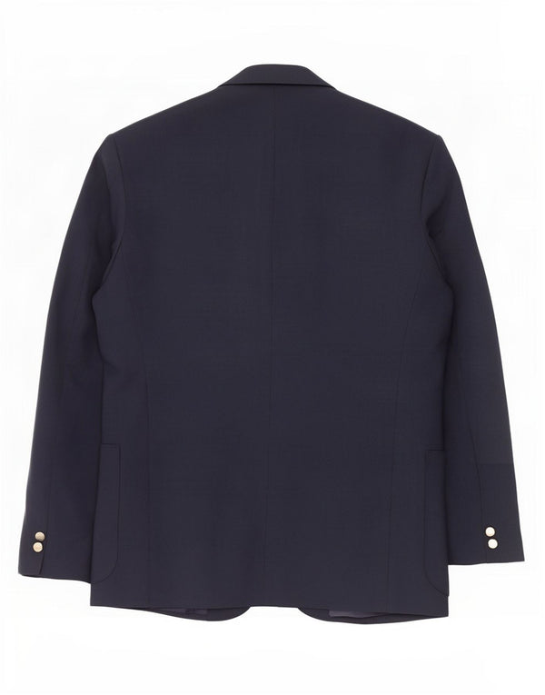 Blazer pentru bărbați Dunn &Co, cu 2 nasturi, UK 40 Poliester mare, albastru bleumarin