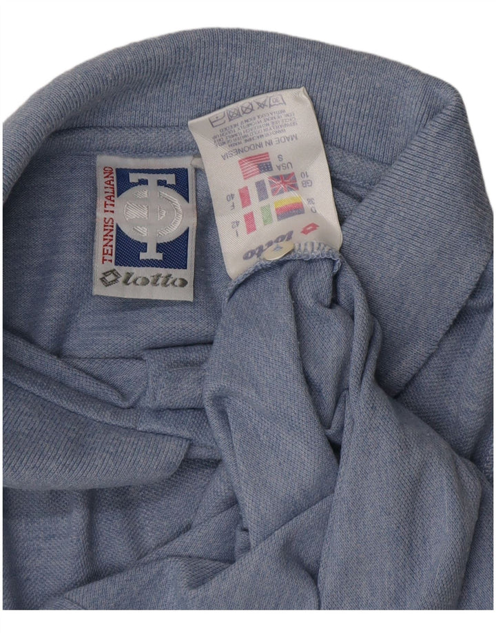 Bluză cămașă fără mâneci pentru femei LOTTO, UK 10, poliester albastru mic