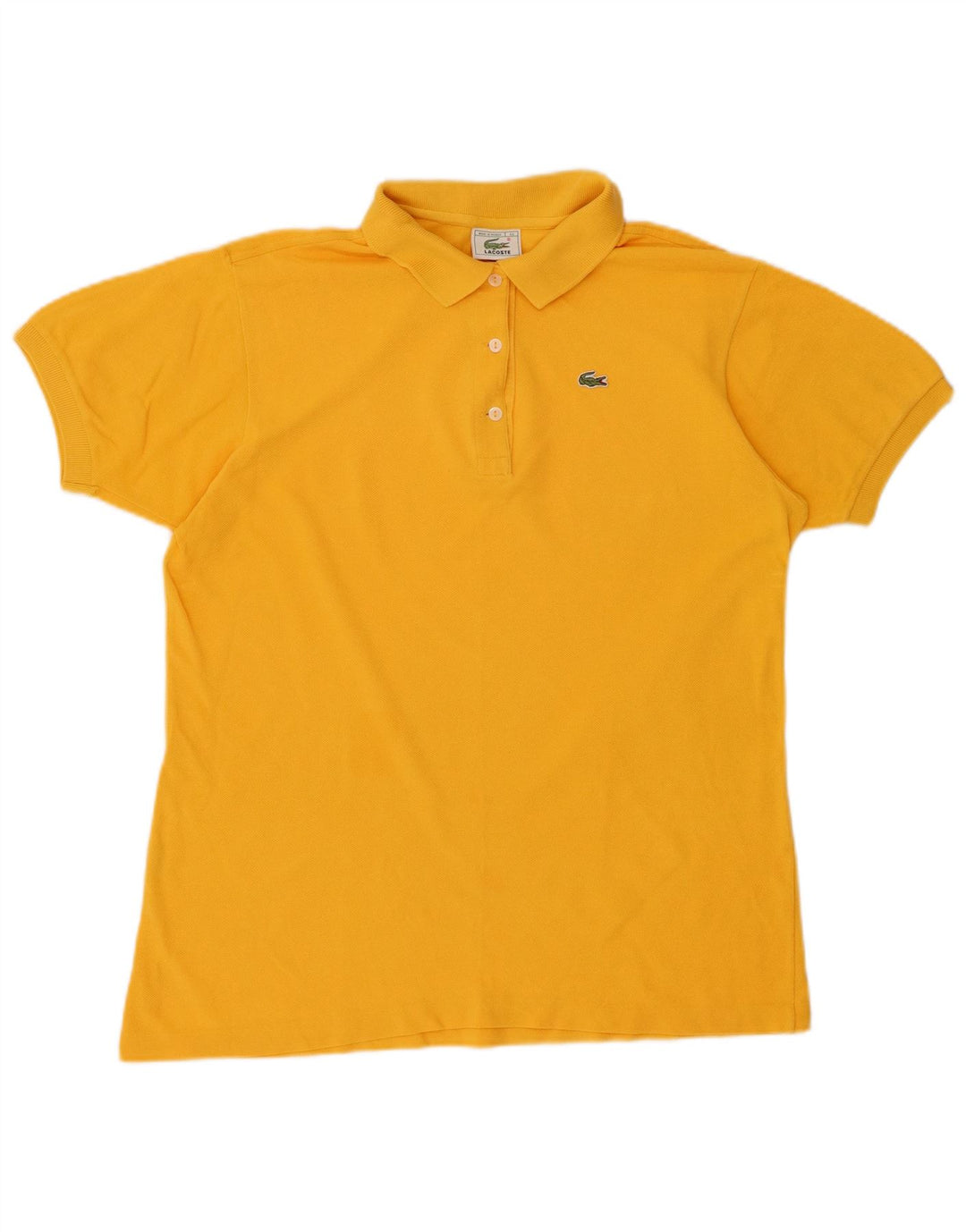Tricou polo pentru femei LACOSTE Mărimea 44 Bumbac galben mare