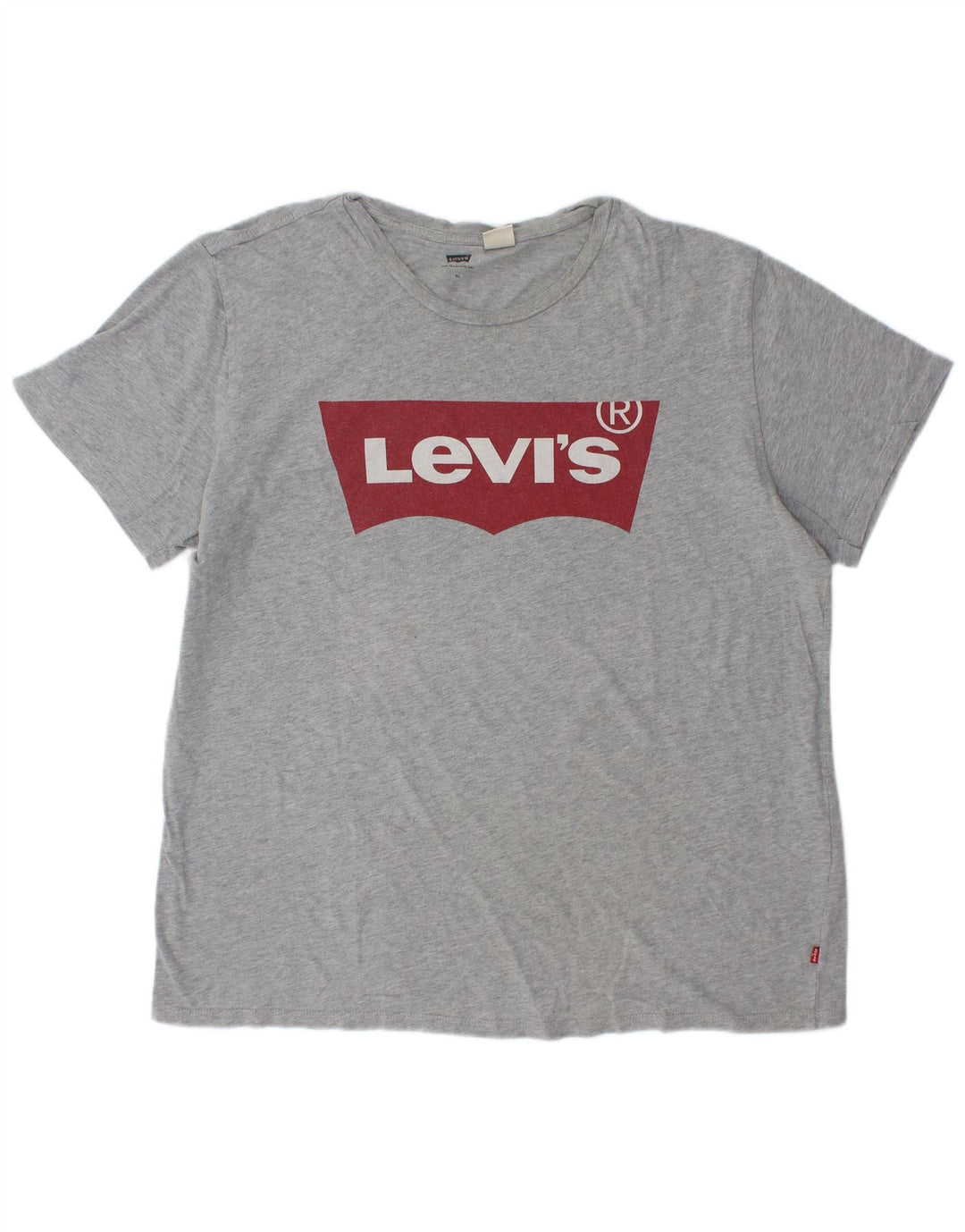 Tricou grafic pentru bărbați Levi's Top XL, bumbac cu pete gri