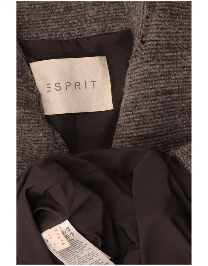 Palton pentru femei Esprit UK 12 Lână gri mediu