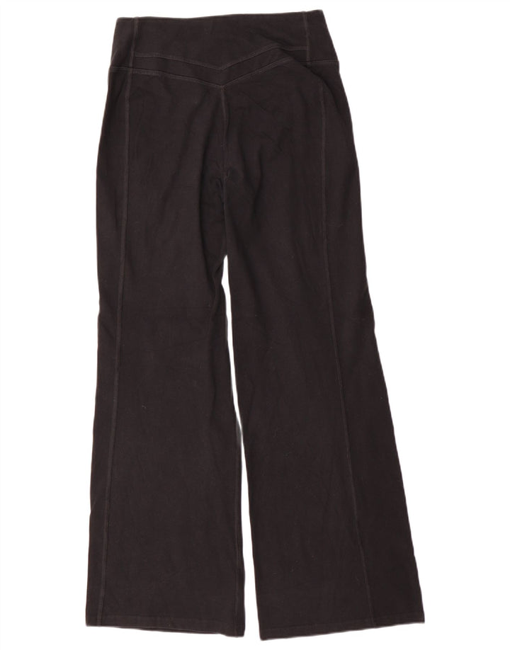 Leggings pentru femei Nike Dri Fit Wide Leg UK 10 Small Black