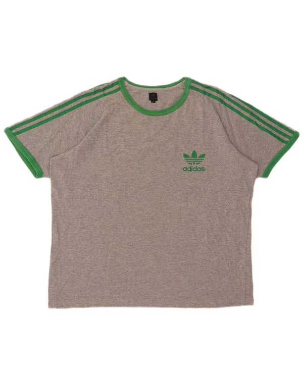 Tricou pentru bărbați Adidas Top XL bumbac gri