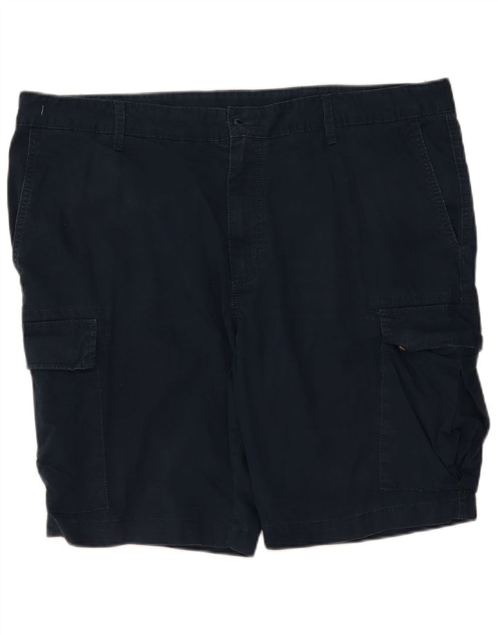 MARKS & SPENCER Pantaloni scurți cargo pentru bărbați W40 XL, bumbac bleumarin