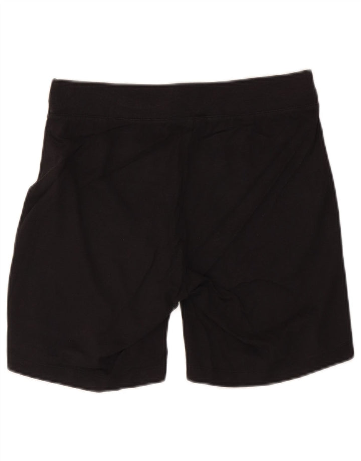 Pantaloni scurți sport Champion pentru femei UK 12 Medium Black Bumbac