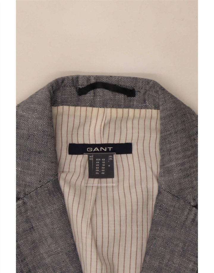 Sacou Gant pentru femei cu 2 nasturi, UK 16, mare, gri, in