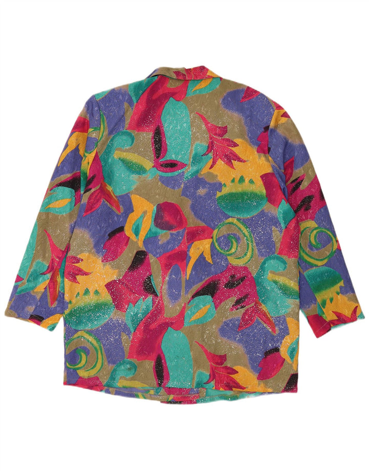 Jachetă blazer supradimensionată pentru femei Yessica EU 46 XL Multicolor Geometric