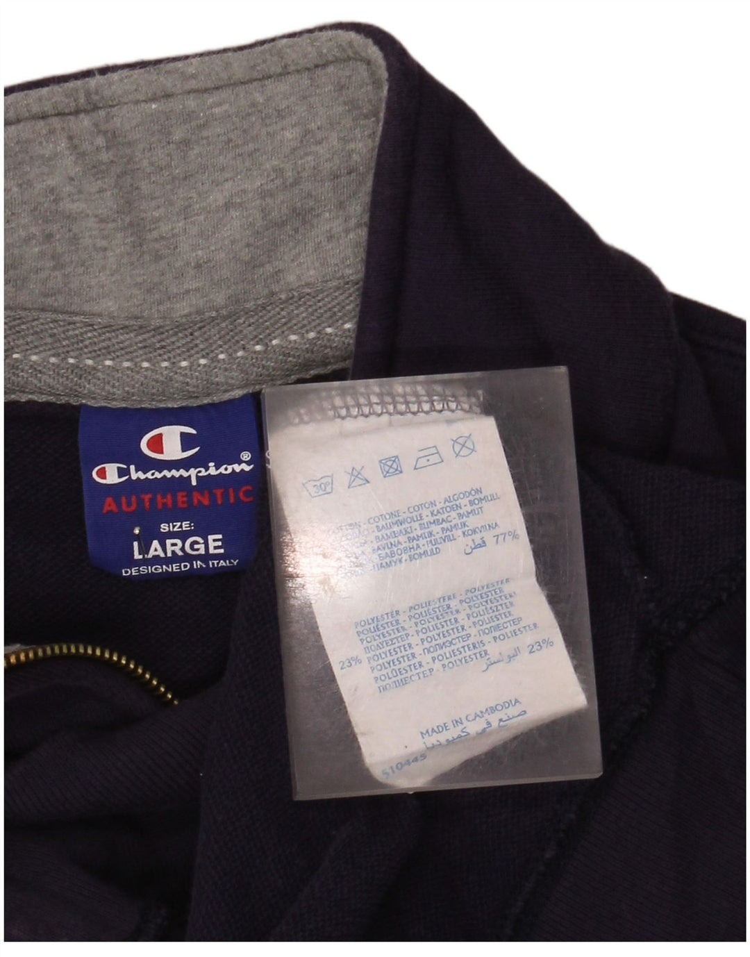 Jachetă de trening pentru bărbați Champion SUA, mare, mov, bumbac