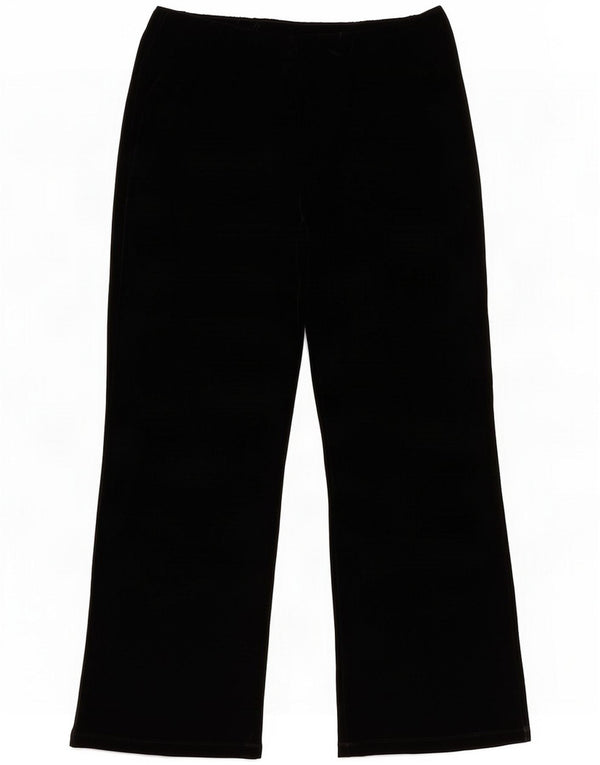 Marks & Spencer Pantaloni de costum pentru femei cu picioare largi Marea Britanie 18 XL W38 L30 Negru