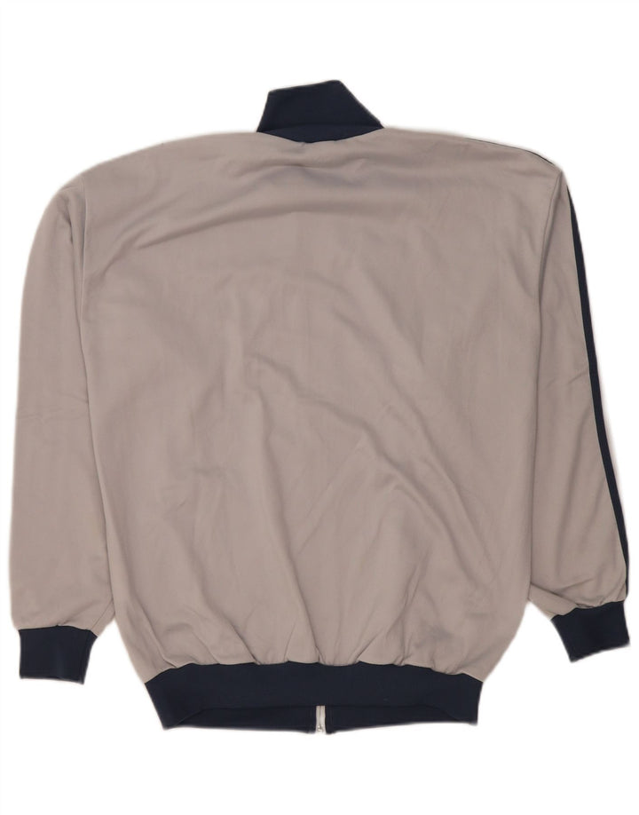 Jachetă de trening pentru bărbați Adidas UK 38/40 Poliester mediu gri