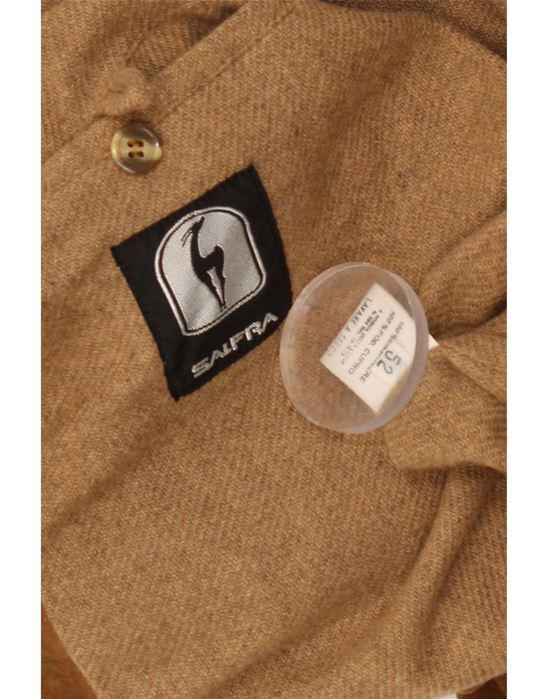 Jachetă Bomber de piele intoarsa pentru barbati Salfra IT 52 XL din piele maro
