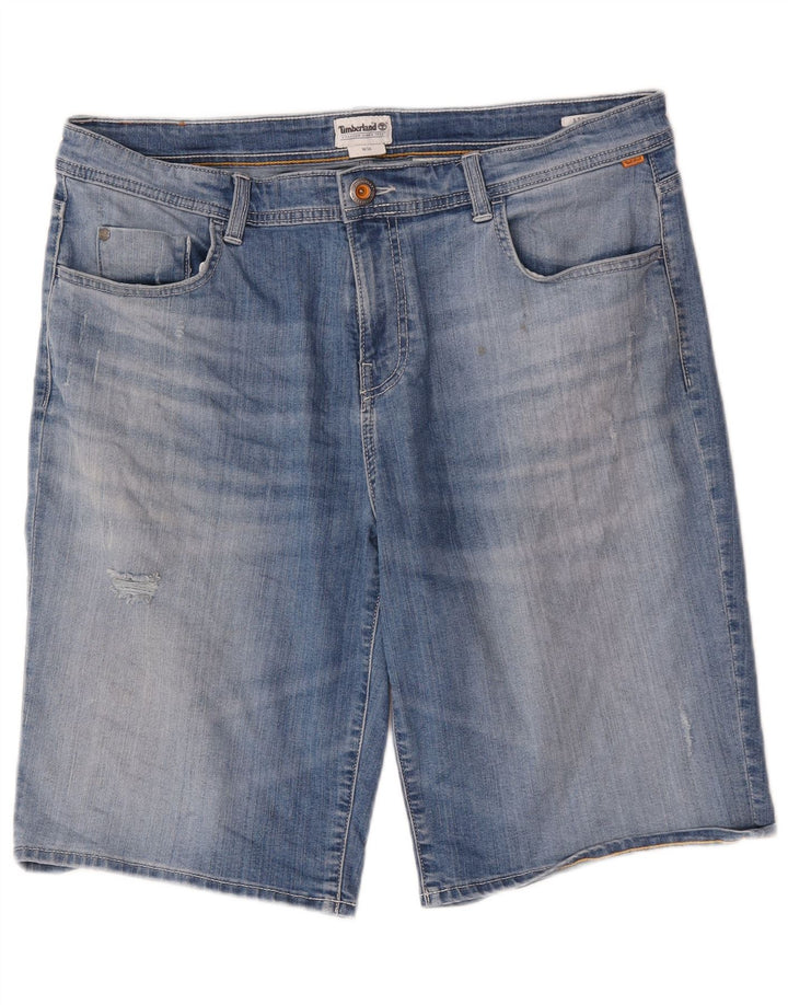 Pantaloni scurți din denim pentru bărbați Timberland W36 Large Blue