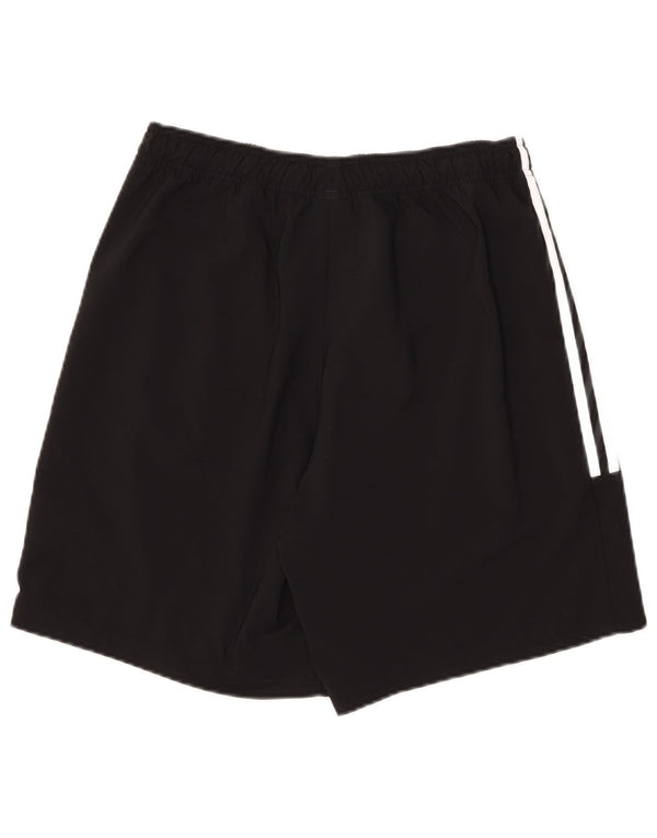 Pantaloni scurți sport pentru bărbați Adidas, poliester mediu negru