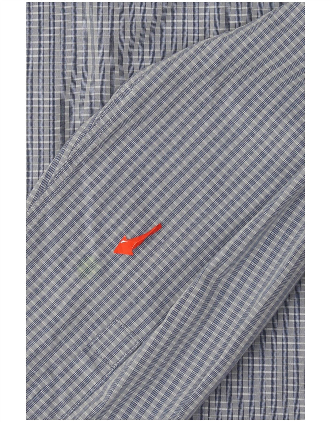 Cămașă pentru bărbați Calvin Klein Slim Fit Mărimea 43 17 XL Blue Check