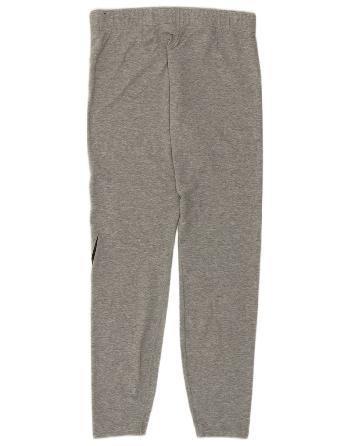 Leggings grafic NIKE pentru femei UK 12, bumbac gri mediu