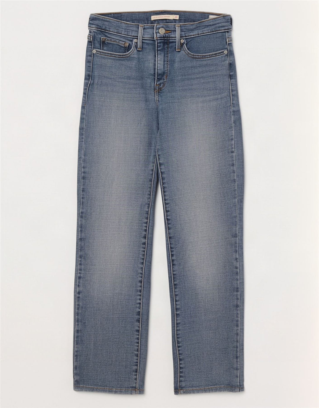 Blugi drepți modelați 314 Levi's pentru femei L28 L27 Bumbac albastru