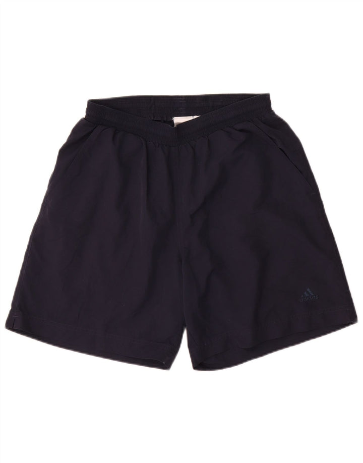 Pantaloni scurți sport pentru bărbați Adidas, poliester, albastru mic
