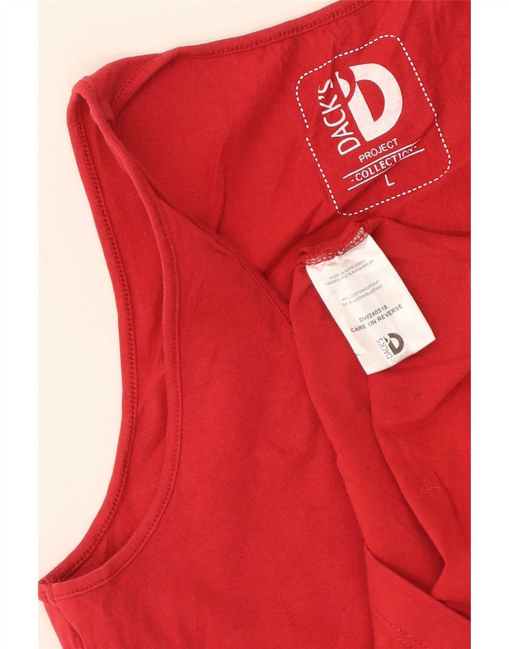 Vestă pentru femei Dack's Top UK 14, mare, roșu, bumbac