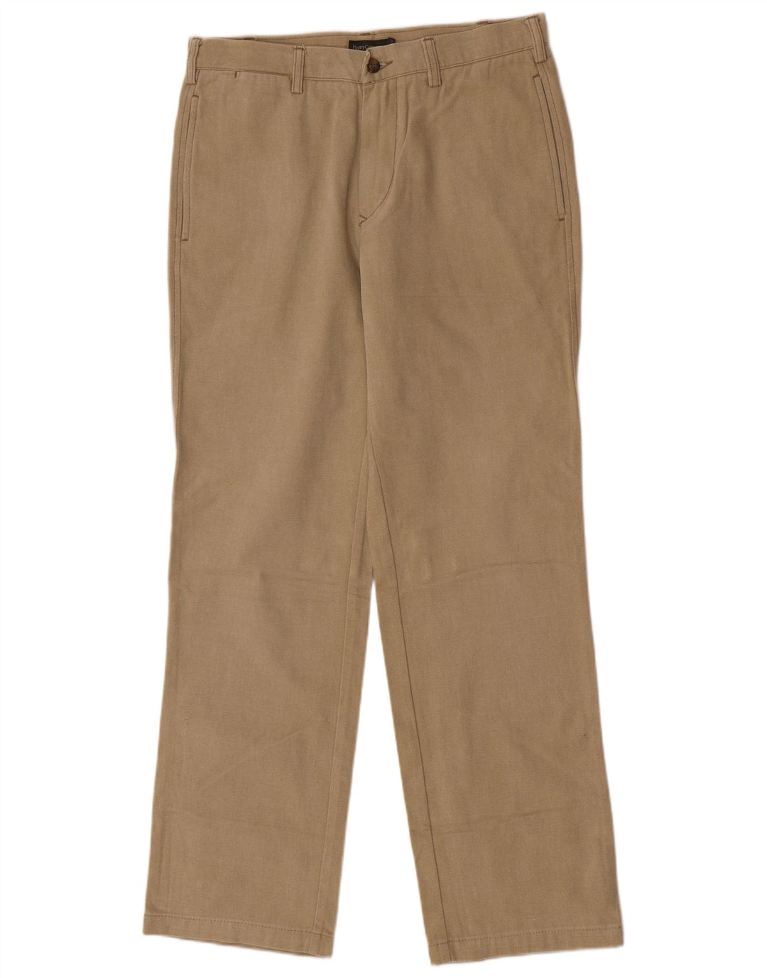 Pantaloni chino drepți pentru bărbați de la Henry IT 48 Medium W30 L30 Bej