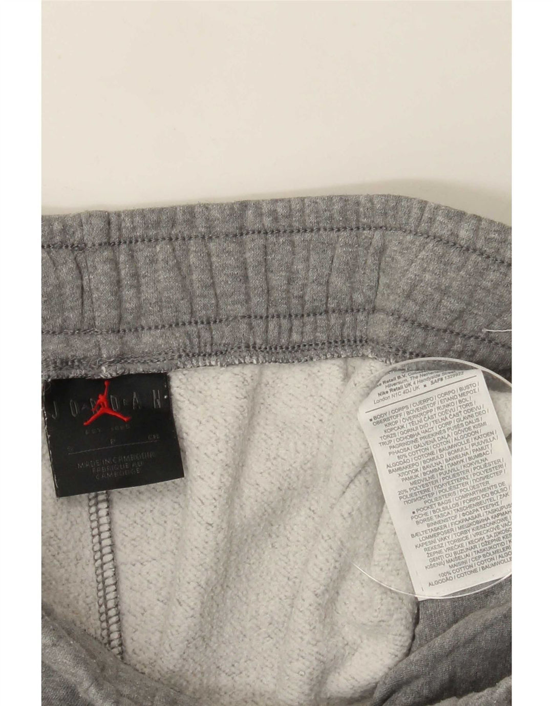 Pantaloni scurți sport Jordan pentru bărbați, bumbac, gri mici