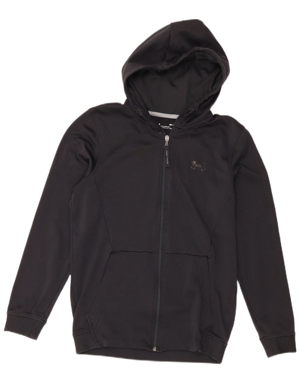 Pulover Under Armour Cold Gear Graphic Zip Hoodie pentru bărbați, mic, negru