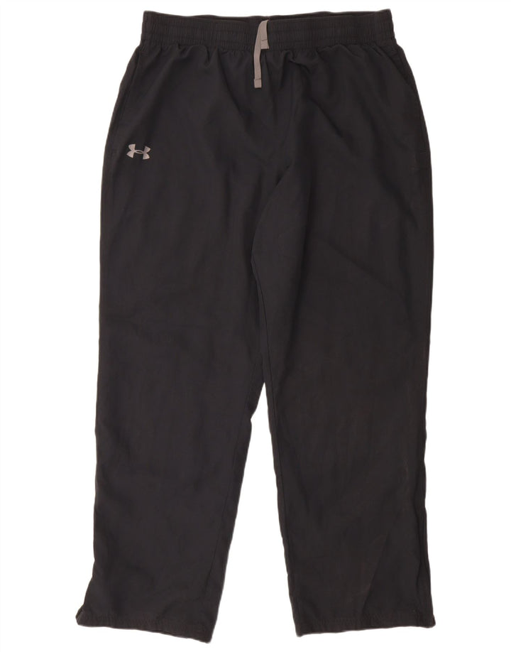 Pantaloni de trening grafic pentru bărbați Under Armour XL poliester negru