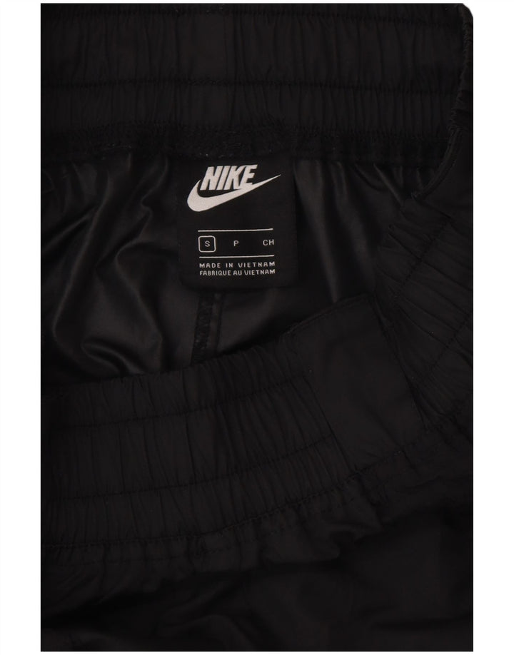 Pantaloni scurti sport NIKE pentru femei UK 10 Poliester negru mic