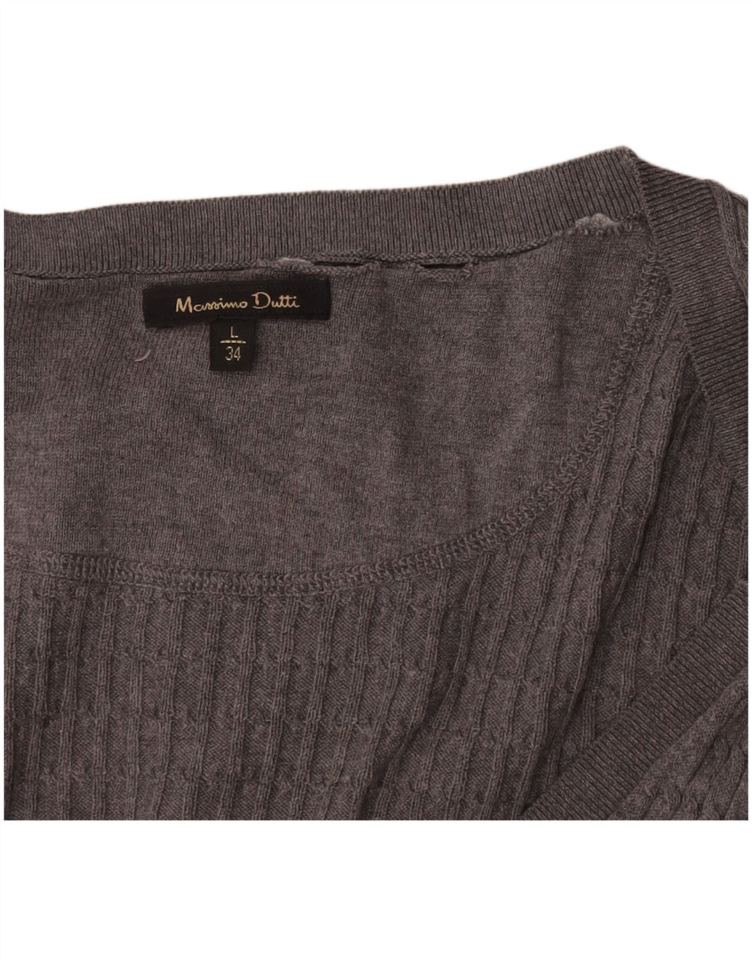 Pulover cardigan Massimo Dutti pentru femei UK 14 mare gri