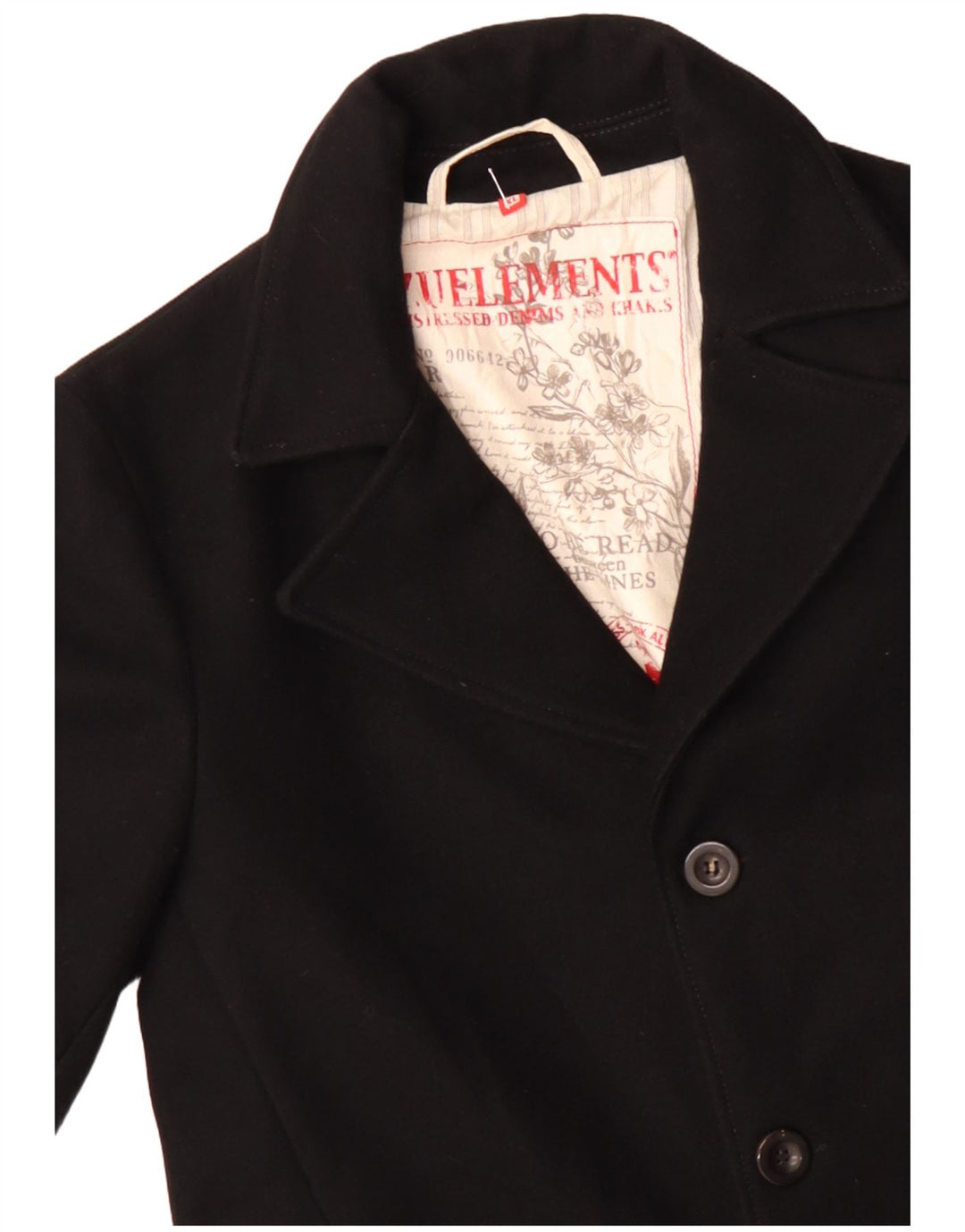 Palton pentru femei Zu Elements UK 18 XL Lână neagră