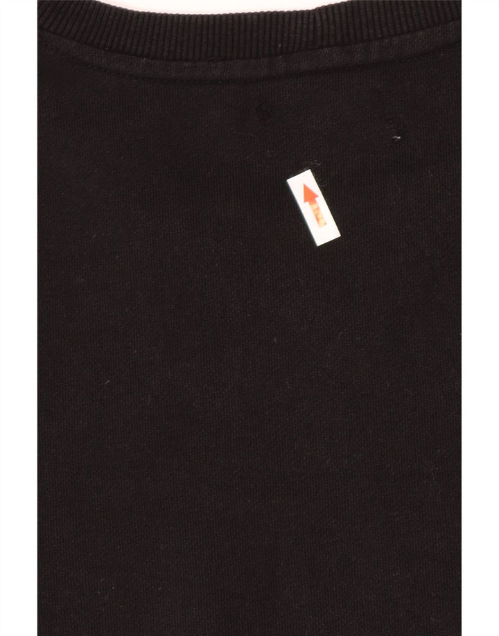 Pulover pentru bărbați Zara, mare, negru, bumbac