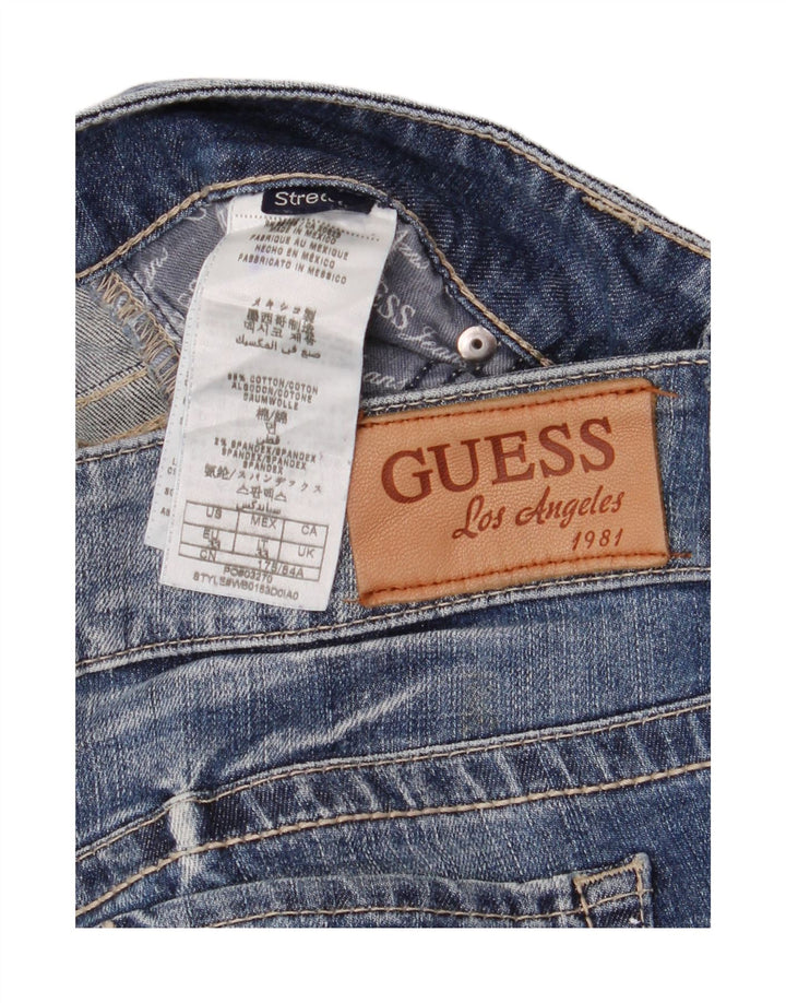 Blugi Guess Stretch Slim pentru bărbați W33 L32 Bumbac albastru