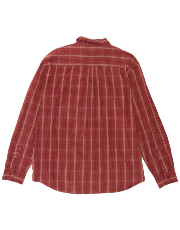 Cămașă pentru bărbați Wrangler 2XL, bumbac maro check