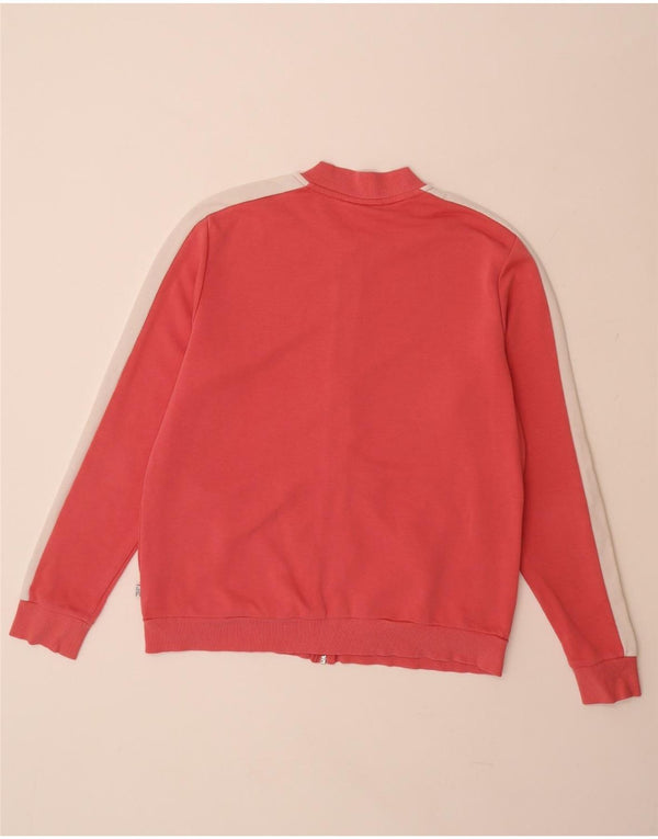 Jachetă de trening PUMA pentru femei UK 18 XL, bumbac color bloc de culoare roz