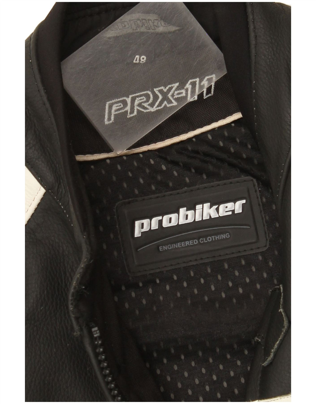 Jachetă Probiker Graphic Racer pentru bărbați IT 48 Medium Black Colorblock