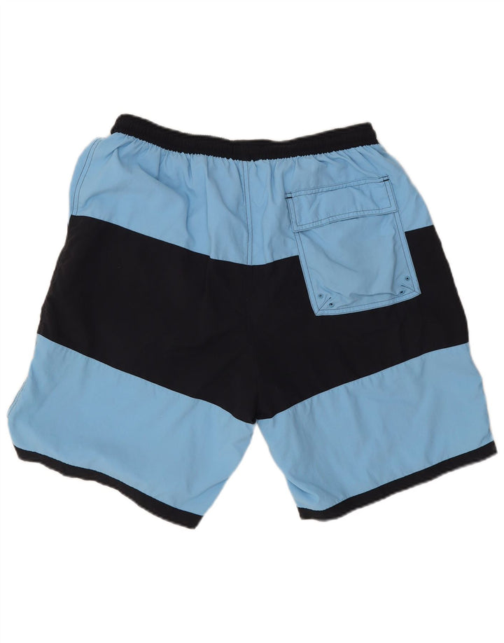 Pantaloni scurți de înot Fred Perry pentru bărbați, nailon mare, albastru