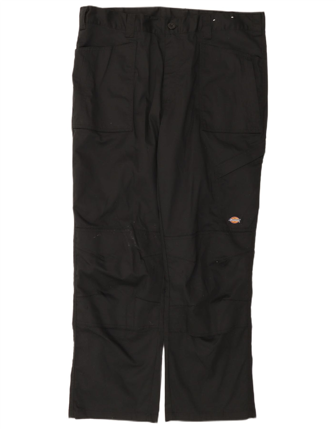 Pantaloni cargo dritti pentru bărbați Dickies W38 L28 Poliester negru