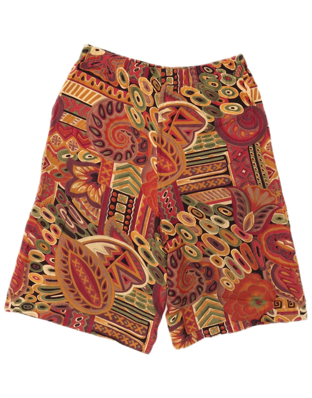 Pantaloni scurți casual Vintage pentru femei W30 Medium Multicolor Floral
