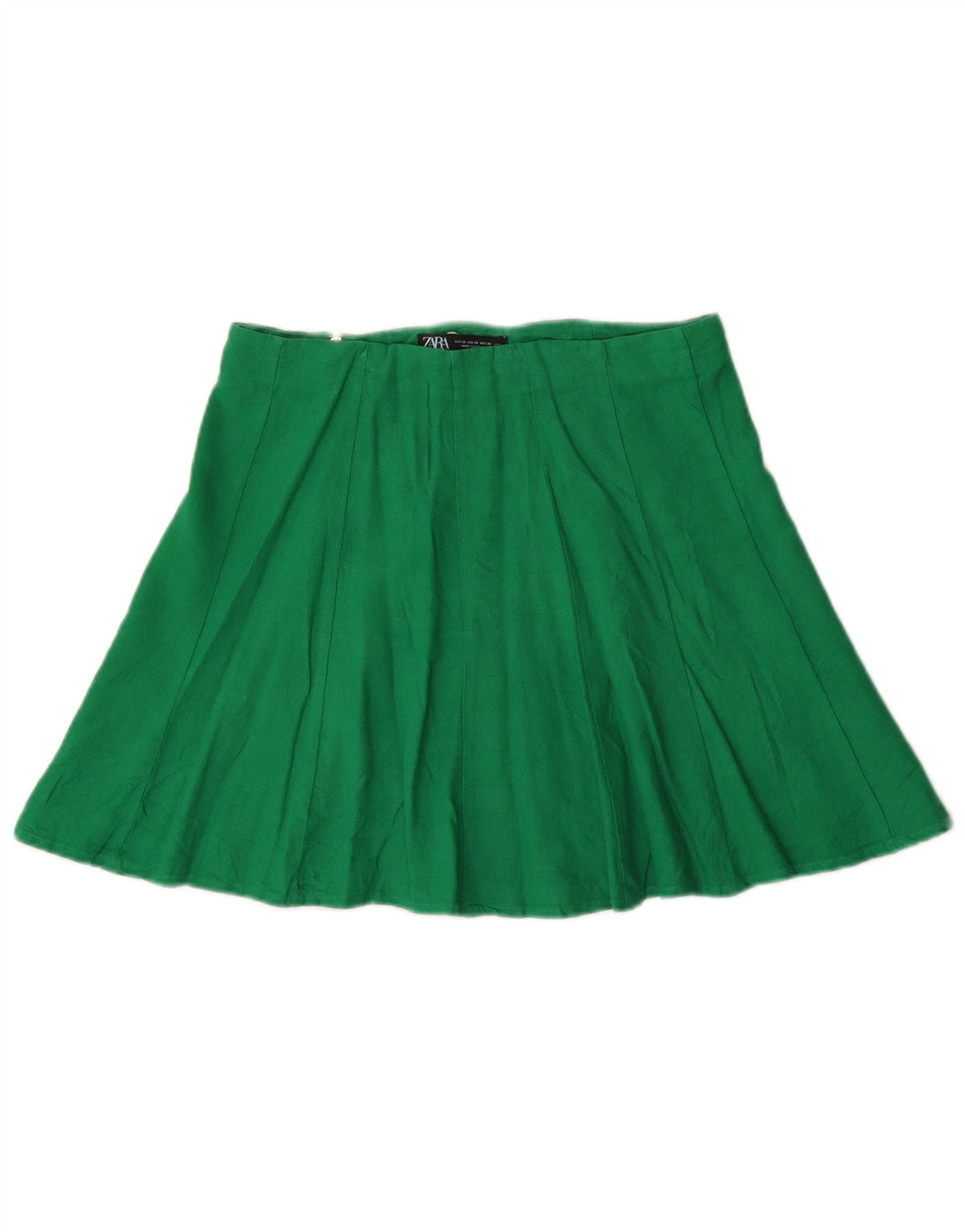 Fusta Mini Zara Femei XS W24 Verde In