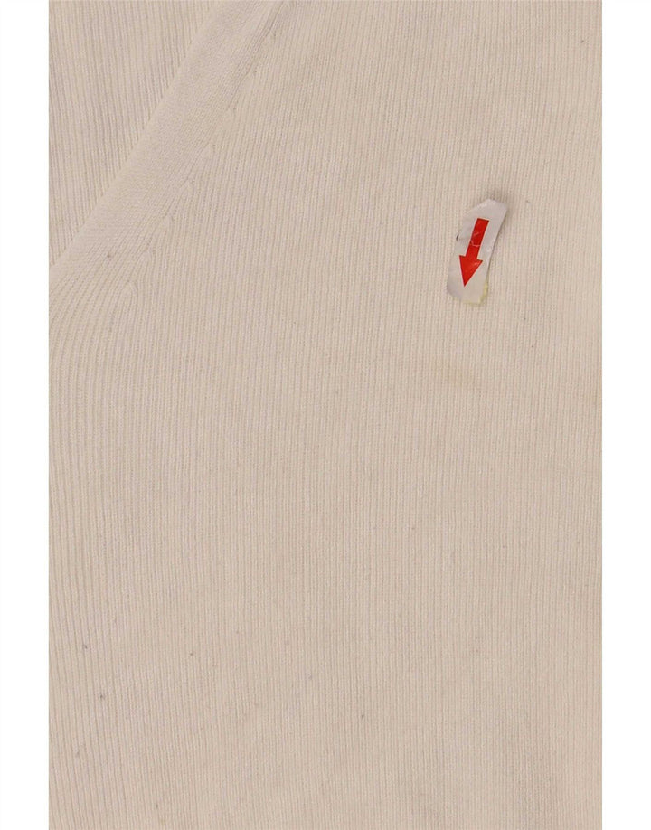 Bluză fără mâneci pentru femei Marks & Spencer UK 14 Medium Off White Viscose
