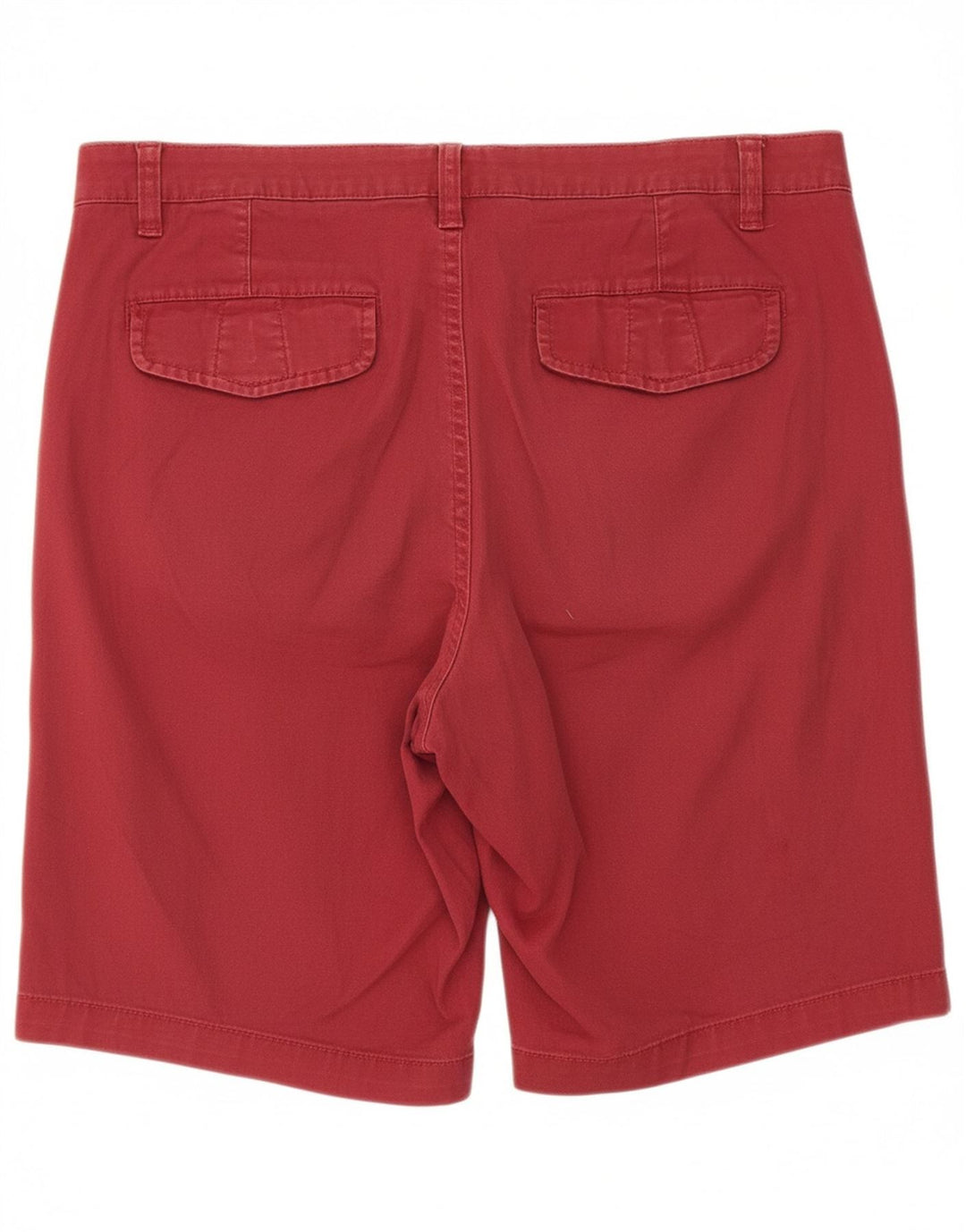 DACK'S Mens Regular Fit Chino Shorts IT 48 Medium W34 Burgundy