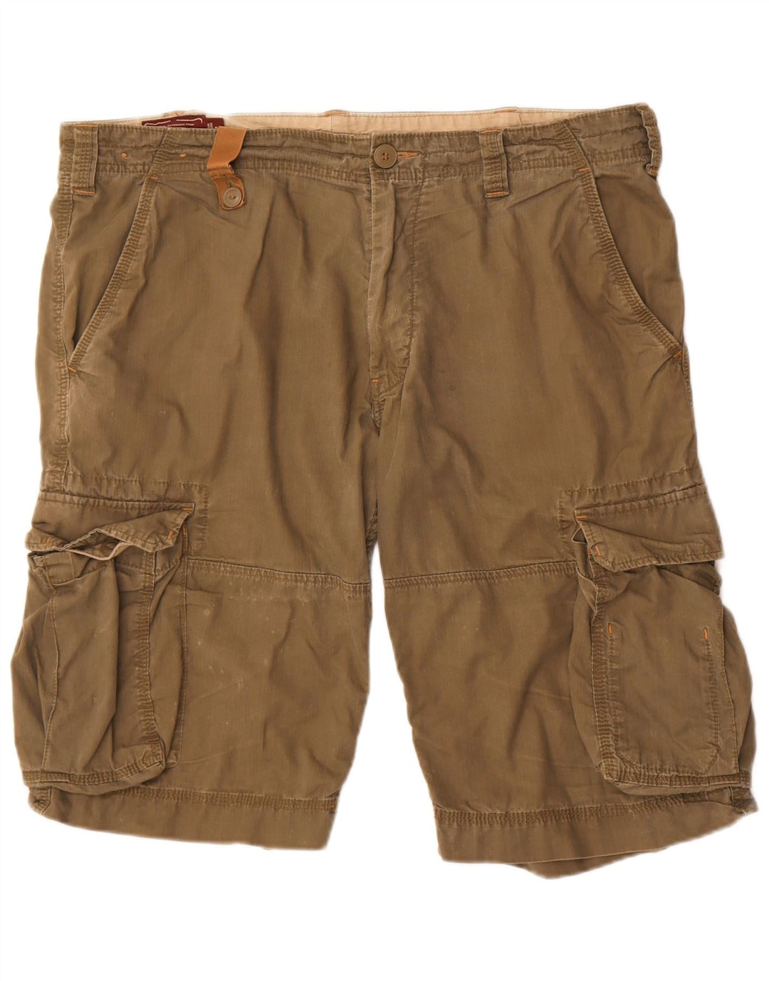 Pantaloni scurți cargo Marlboro Classics pentru bărbați W38 XL din bumbac kaki
