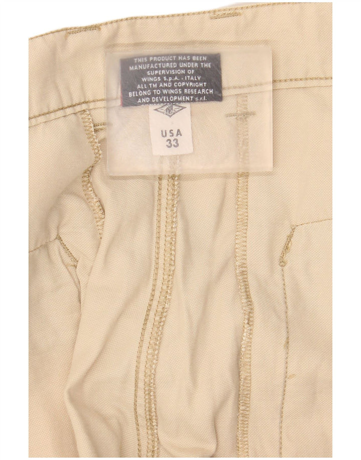 Pantaloni scurți cargo pentru bărbați Bear W33 Bej mediu