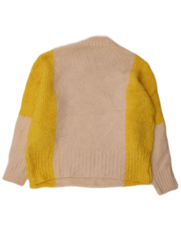 Pulover cu gât țestoasă pentru femei Marks & Spencer UK 10 Small Off White
