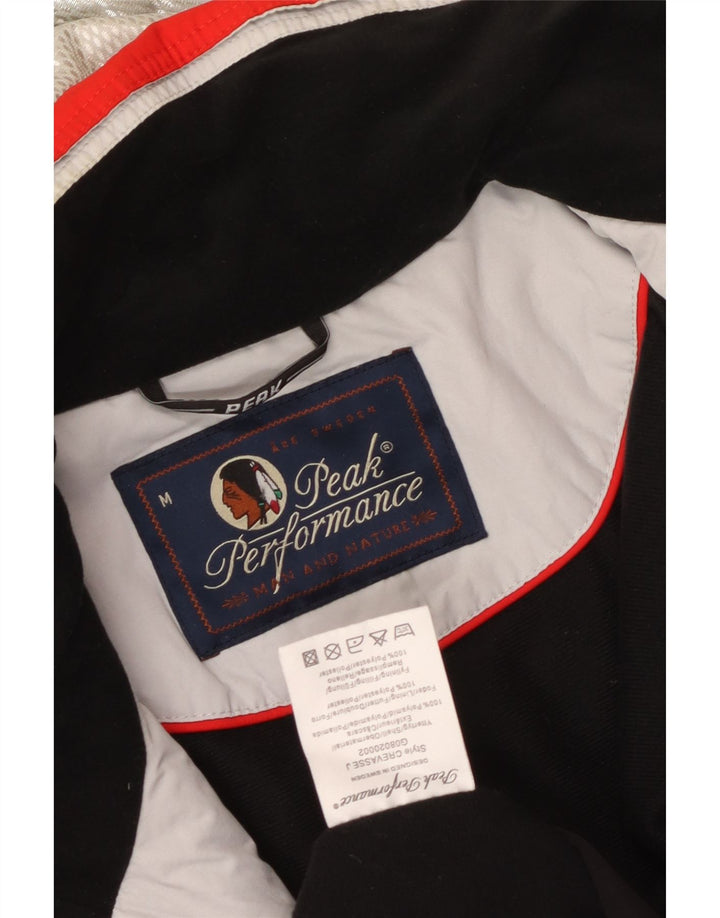 Jachetă de schi cu glugă pentru bărbați Peak Performance UK 38 Medium Red Colorblock