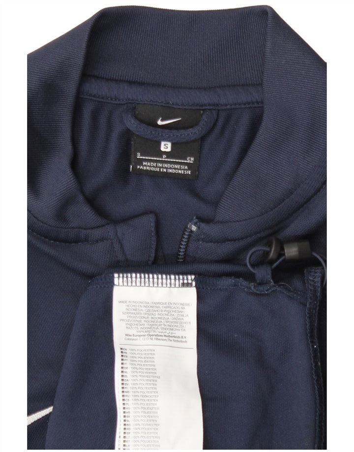 Jachetă de top pentru trening Nike pentru bărbați, mică, albastru, poliester sport