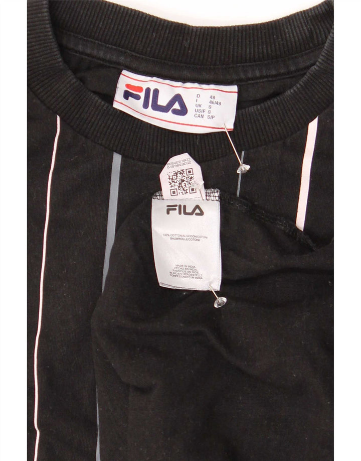Tricou Bărbați Fila Top mic Bumbac cu dungi negre