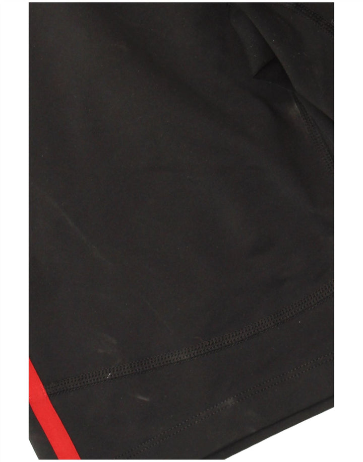 Pantaloni scurți sport Nike Dri Fit pentru femei UK 12 Medium Black Colorblock Poliester