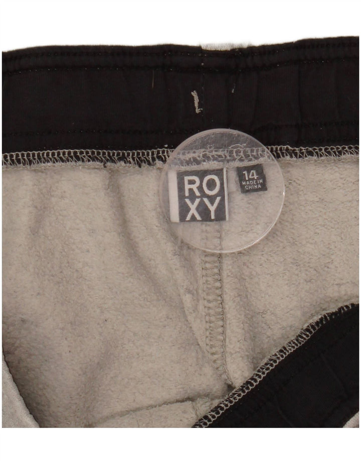 Pantaloni de trening grafic ROXY pentru femei UK 14 mare gri