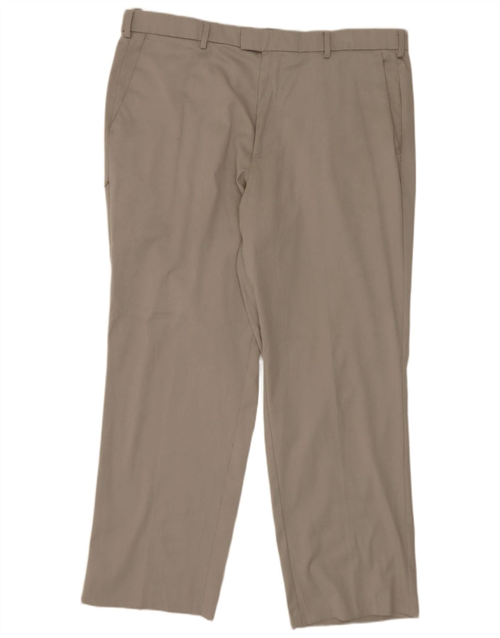 Pantaloni de costum pentru bărbați Dockers, cu ajustare clasică, L38 L30, poliester gri
